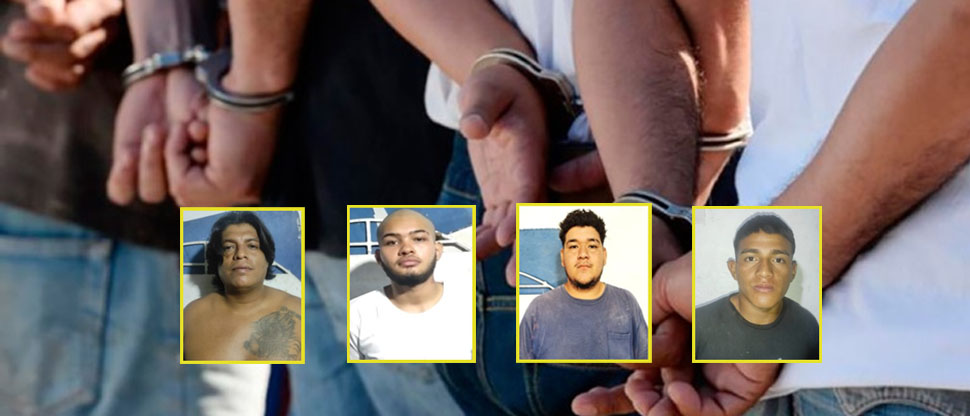 Capturan a pandilleros y civiles por múltiples delitos en Morazán y San Salvador