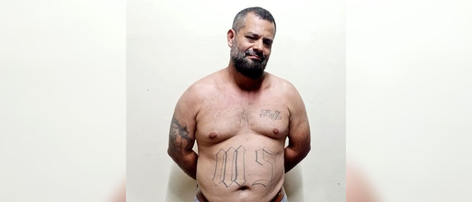 Capturan al “Fantasma”, homeboy de la MS durante un control vehicular