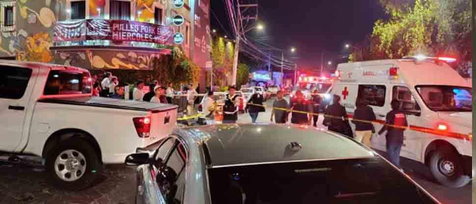 MÉXICO: 10 personas pierden la vida y otra 7 son lesionadas tras ataque armado en un bar