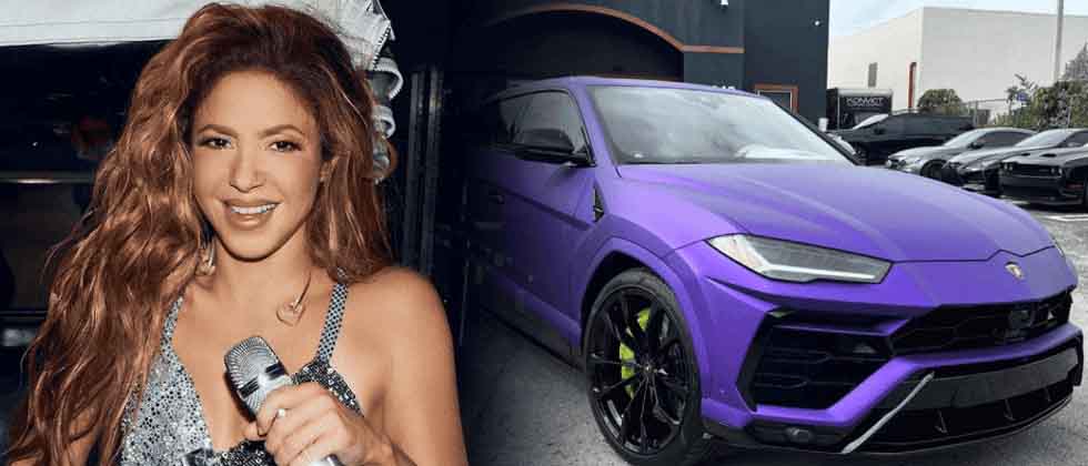 Shakira regalará su lujoso Lamborghini a uno de sus fans