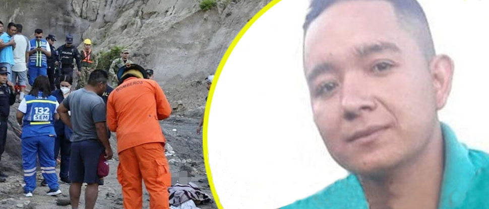 Él es uno de los dos fallecidos en derrumbe de tierra en San Pedro Perulapán
