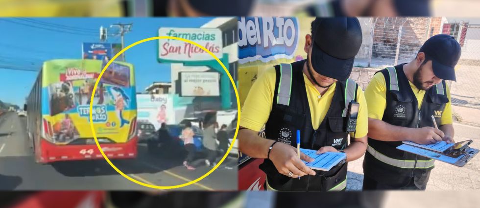 Imponen 11 multas a conductor y concesionario de la 44 por arriesgar la vida de pasajeros y el total es de $422.86