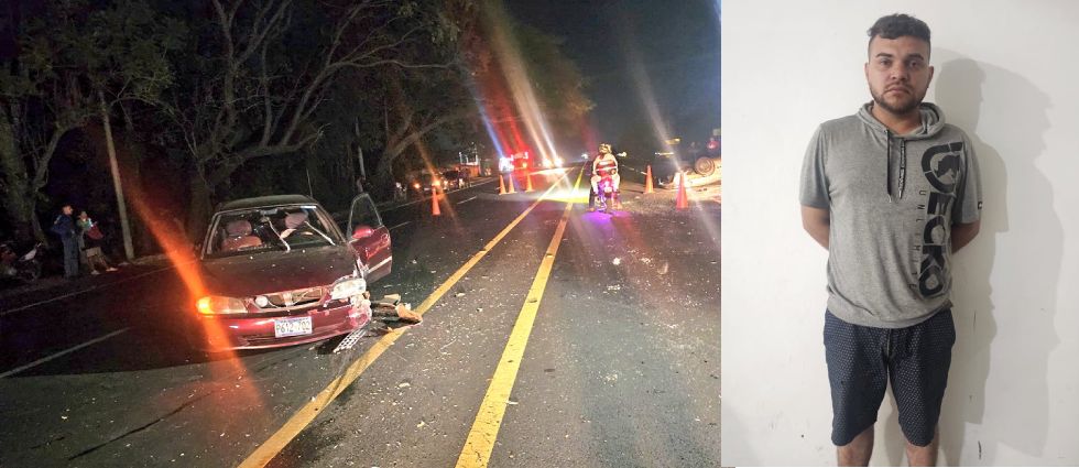 Capturan a ebrio que provocó deceso de un niño de 2 años durante un accidente de tránsito