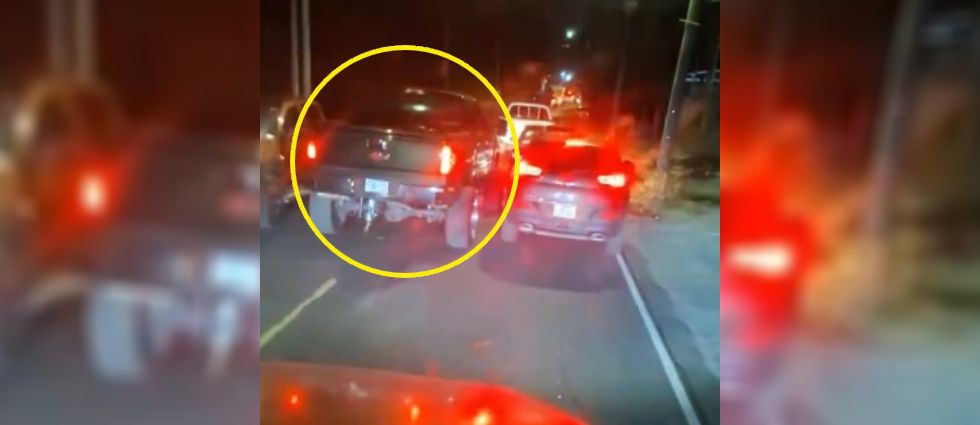 Sancionan a conductor que manejó en sentido contrario y expuso la vida de varias personas