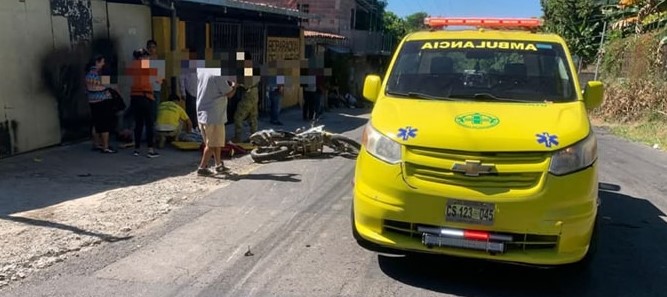 Múltiple accidente vial deja varios lesionados en carretera a Sensuntepeque