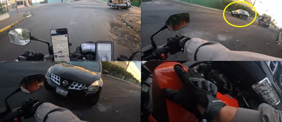 ¡Indignación en redes! Víctima capta cuando es arrollado por automovilista distraído