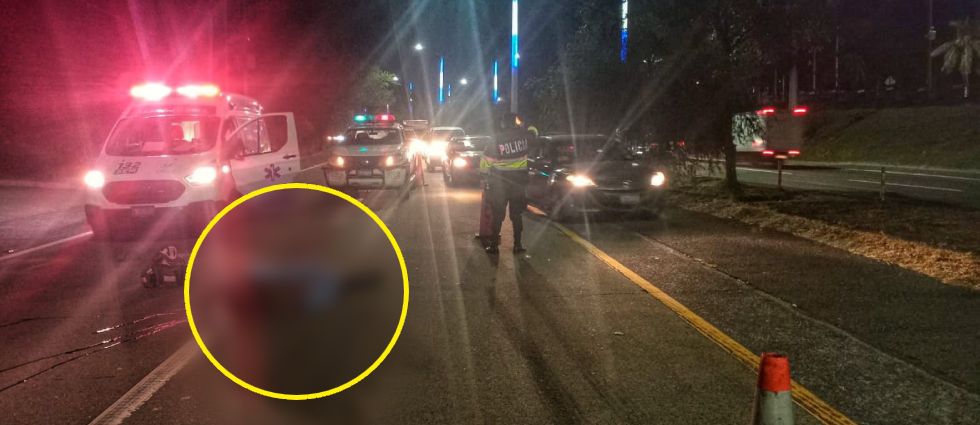 Hombre pierde la vida tras ser arrollado por un auto en Olocuilta