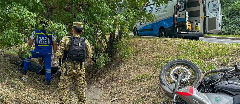 Fuerte accidente deja a joven conductor lesionado en San Marcos