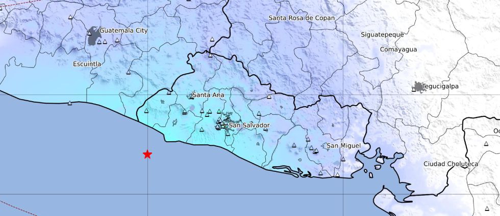 Fuerte sismo de 5.3 grados sacude a El Salvador esta mañana de viernes