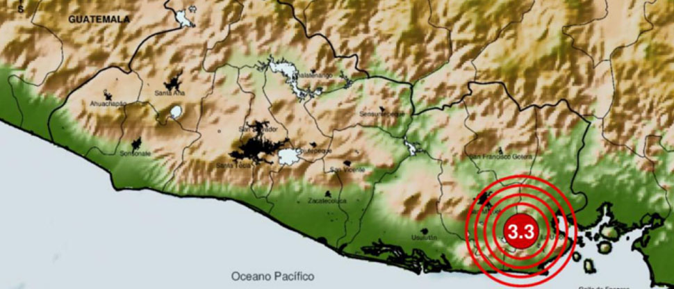 Registran 162 sismos en Conchagua desde anoche hasta las 6:00 de la mañana de hoy