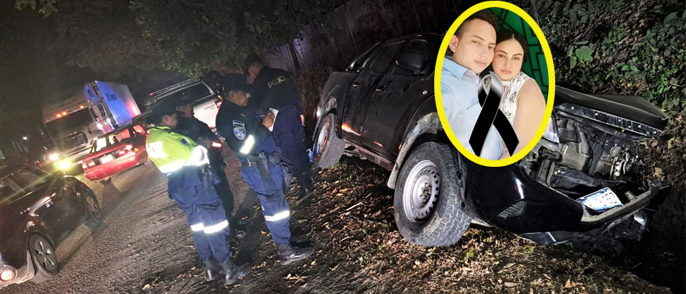 Ellos eran el motociclista y su acompañante fallecidos tras choque en la carretera Litoral