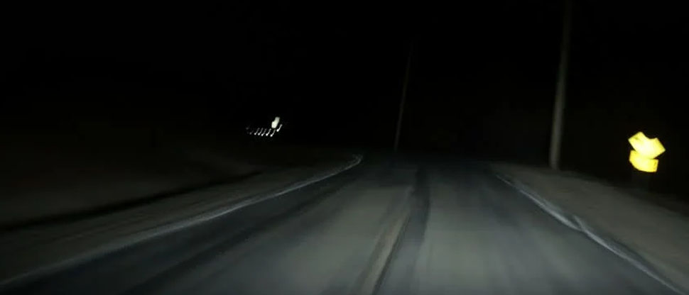 Juzgue usted: Trailero graba a “La Llorona” cruzando la carretera