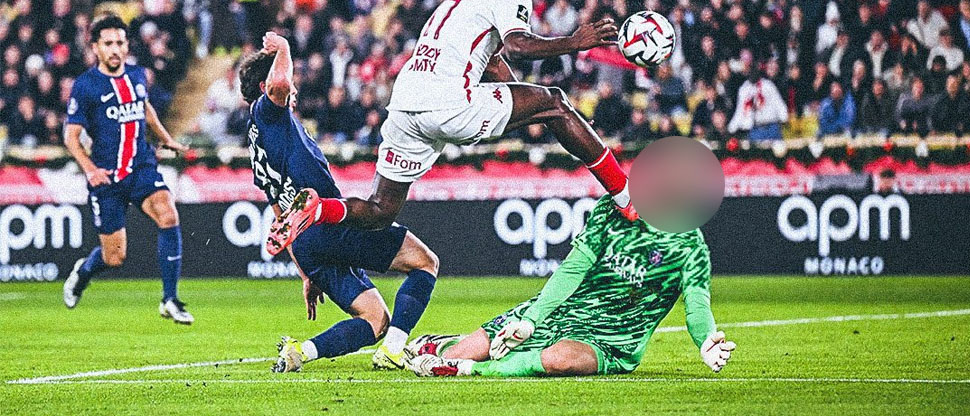 Así quedó el rostro de Donnarumma tras la brutal patada que recibió