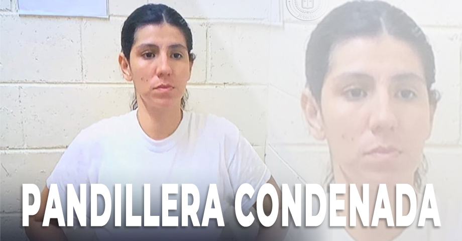 CONDENADA: la atraparon justo cuando recogía dinero de la extorsión en La Libertad