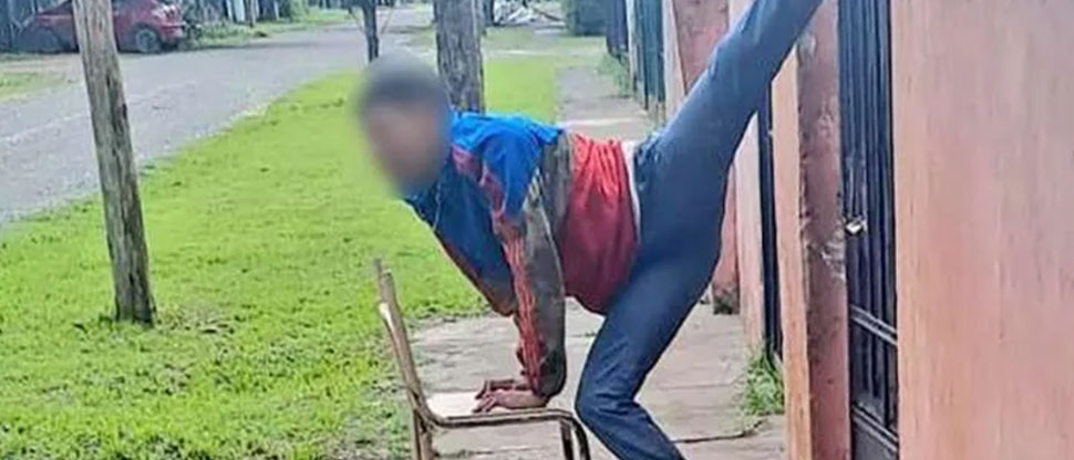 ARGENTINA: Ladrón sufre grave accidente intentando ingresar a una casa para hurtar