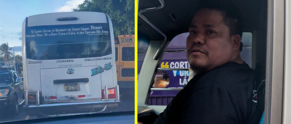 Que no quede impune: denuncian a microbusero de la ruta 4 que escapa tras golpear un carro