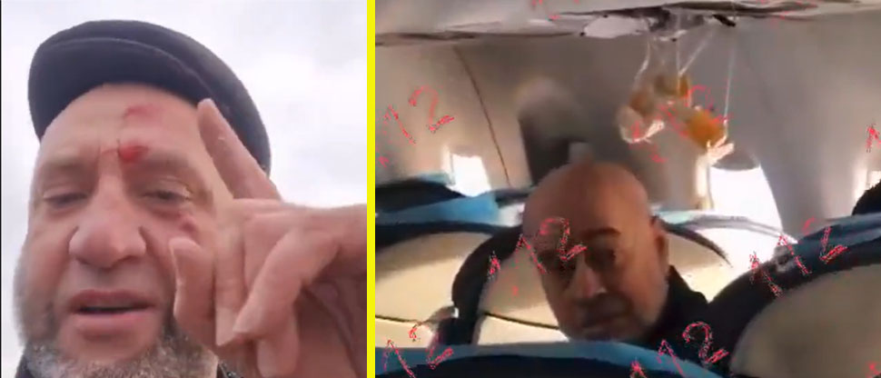 Pasajero que publicó video antes de estrellarse el avión donde viajaba sobrevive y se vuelve a grabar