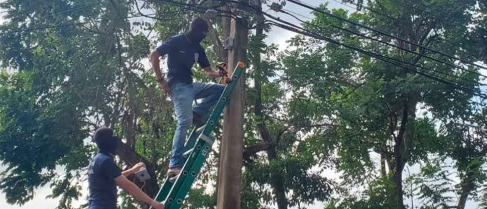 Desarticulan sistema de videovigilancia de la pandilla 18 en La Ceiba, Honduras