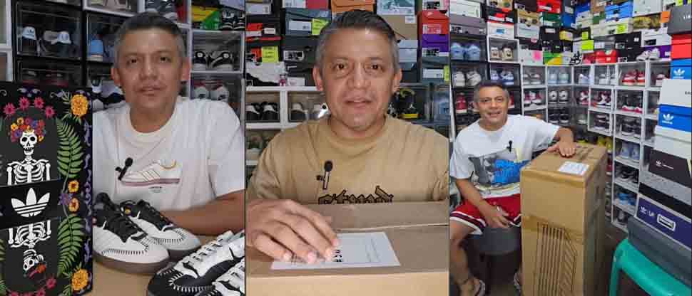 Alex Pineda desea para el 2025 más tenis para su colección