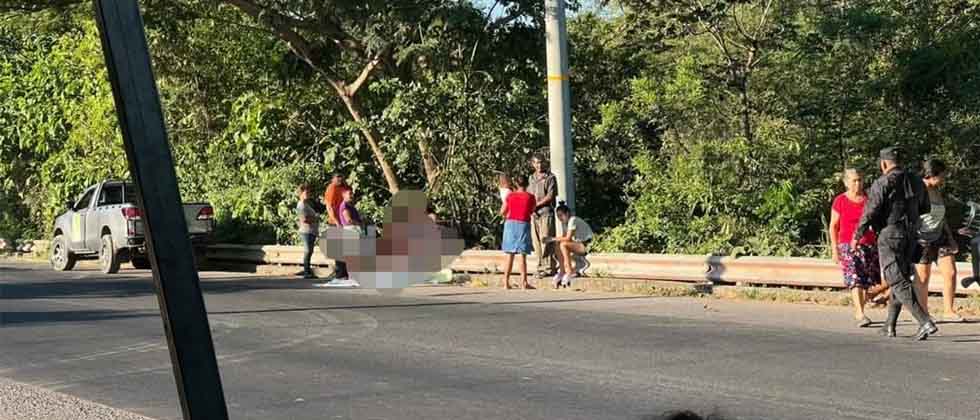 Mujer pierde la vida tras ser arrollada por un vehículo en la carretera Troncal del Norte