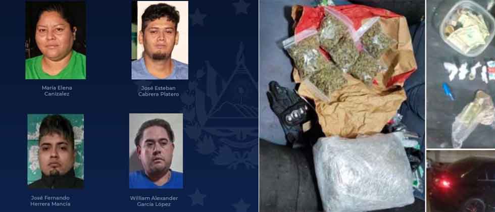 Golpe al narcomenudeo: Decomisan más de 800 gramos de droga valorada en $5 mil