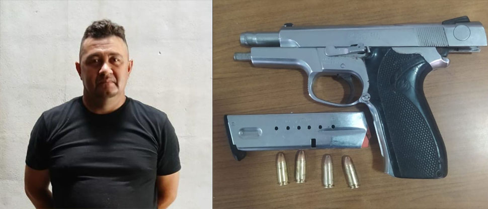 Ve qué bonito: sujeto andaba ebrio y armado en San Vicente