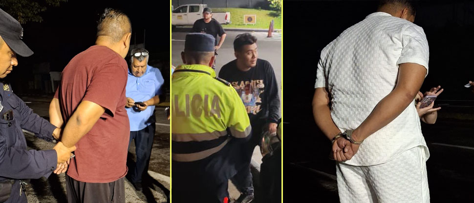 Siguen capturas de conductores borrachos, pese a recientes reformas que endurecen sanciones