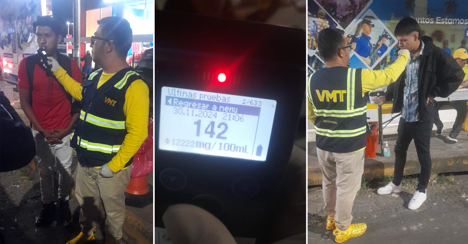 Sorprenden a motociclistas que manejaban bajo los efectos del alcohol