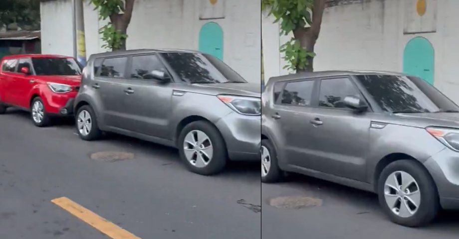 Denuncian a agencia que renta autos por dejar mal parqueados los vehículos en residencial de San Salvador