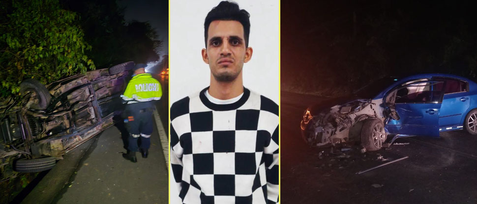 Capturan a sujeto que ocasionó fuerte accidente por conducir borracho en Chalatenango