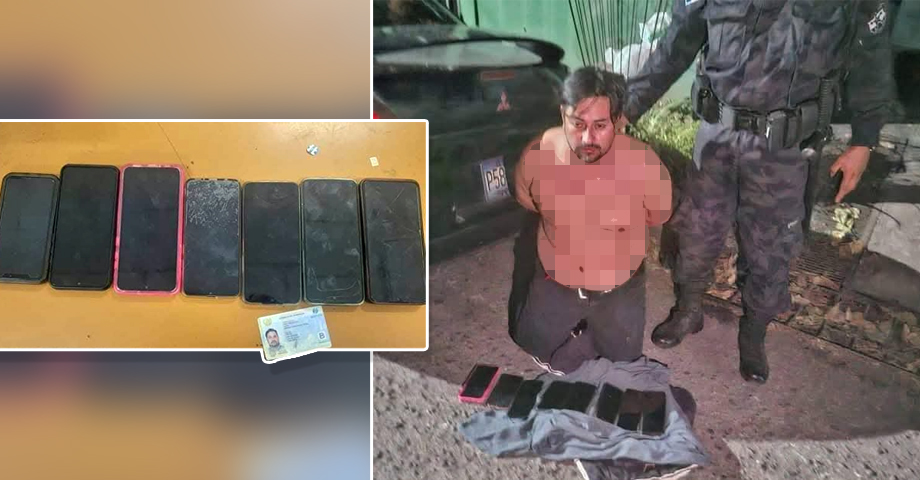 Chapín vino a robar celulares al Carnaval de San Miguel; pensó que iba a ser fácil como en su país