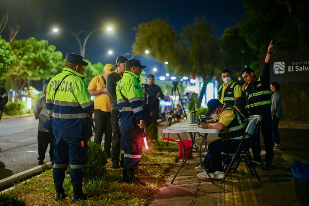Instalan el cerco antidoping más grande en territorio salvadoreño