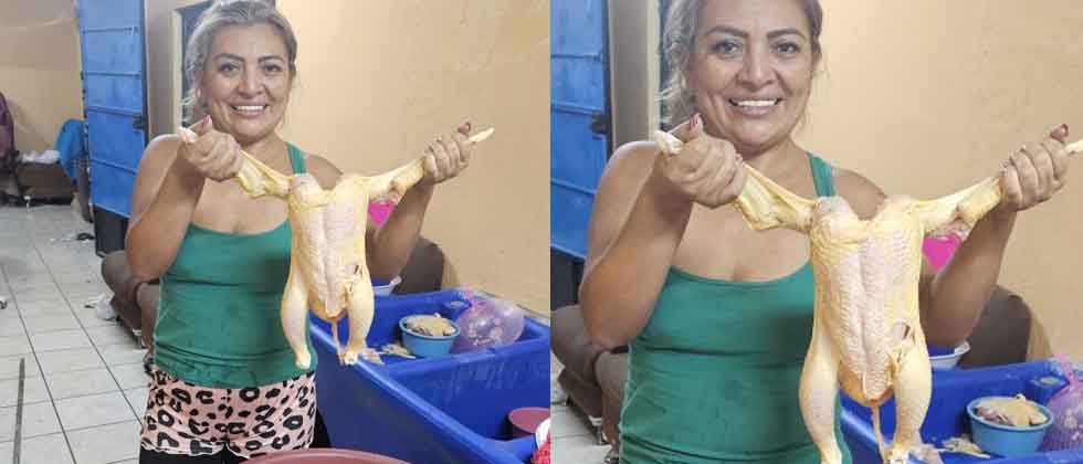 Yanira Berrios se las tira de chef para la cena de fin de año