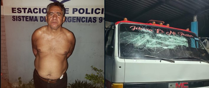 «Pasará años en prisión»: Capturan en flagrancia a sujeto que lesionó con un corvo a una señora