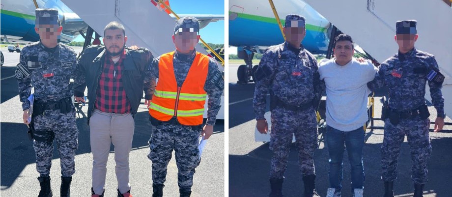 Capturan a pandilleros de la MS en el aeropuerto Internacional de El Salvador