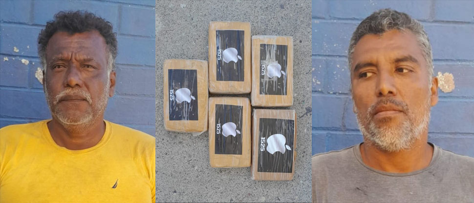 FGR procesan 5 kilos de cocaína decomisados en San Luis la Herradura, La Paz