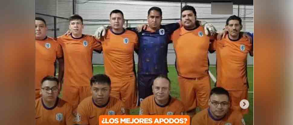 Viralizan a equipo de fútbol por sus peculiares apodos