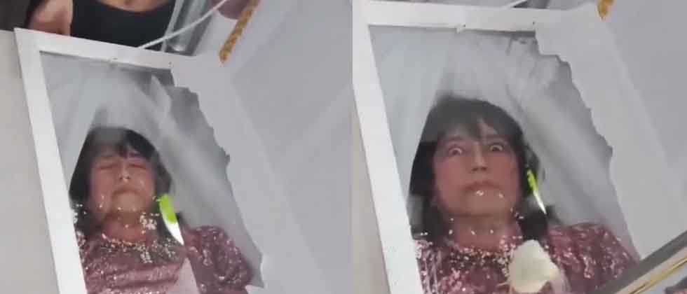 VIDEO: Mujer abre los ojos durante su funeral y causa pánico entre sus familiares