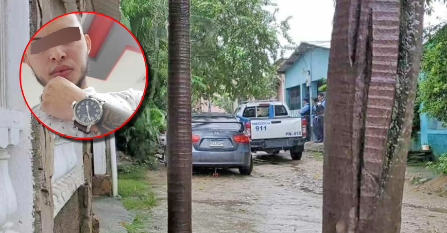 Hombre muere tras quedar atorado en el portón de su propia casa