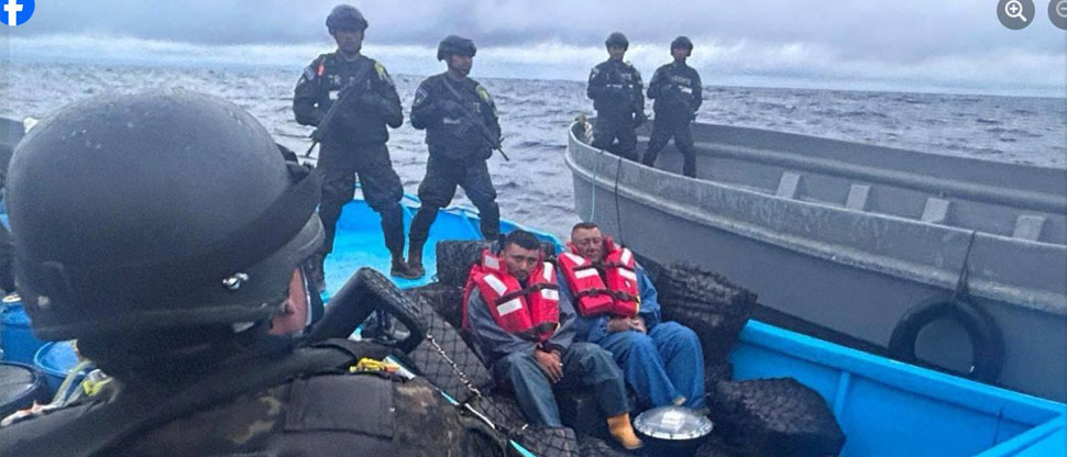 Marina Nacional incauta embarcación con 1,500 kilos de cocaína