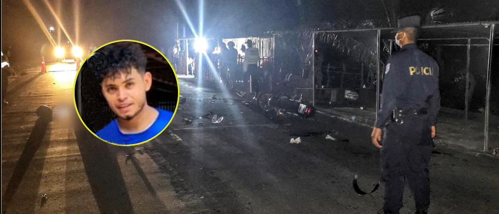 Motociclista que falleció en accidente deja en la orfandad a su hijo de dos años