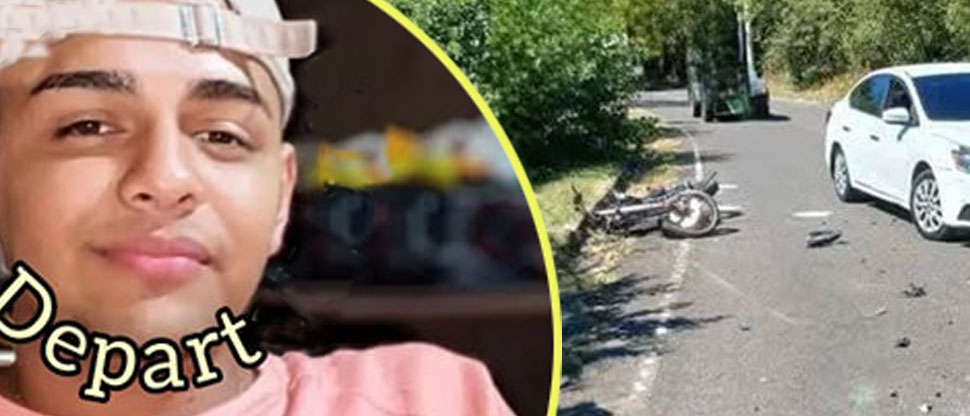 Él era el joven motociclista que falleció esta tarde tras accidentarse en La Libertad