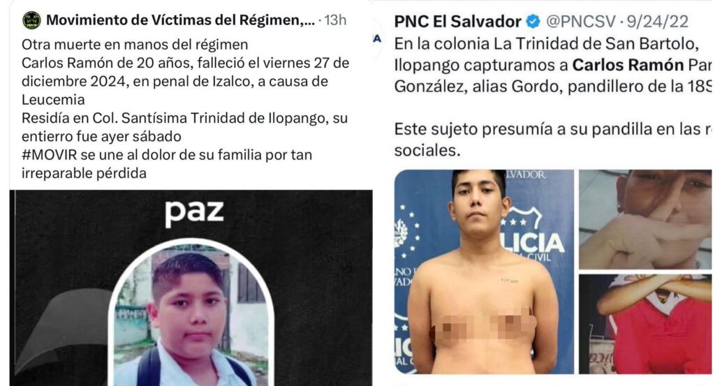 MOVIR se pone en evidencia al defender a pandillero fallecido en prisión por enfermedad terminal