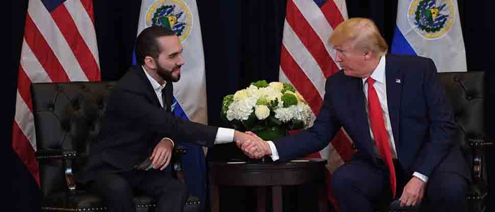 Donald Trump sostendrá una llamada con el Presidente Bukele este jueves