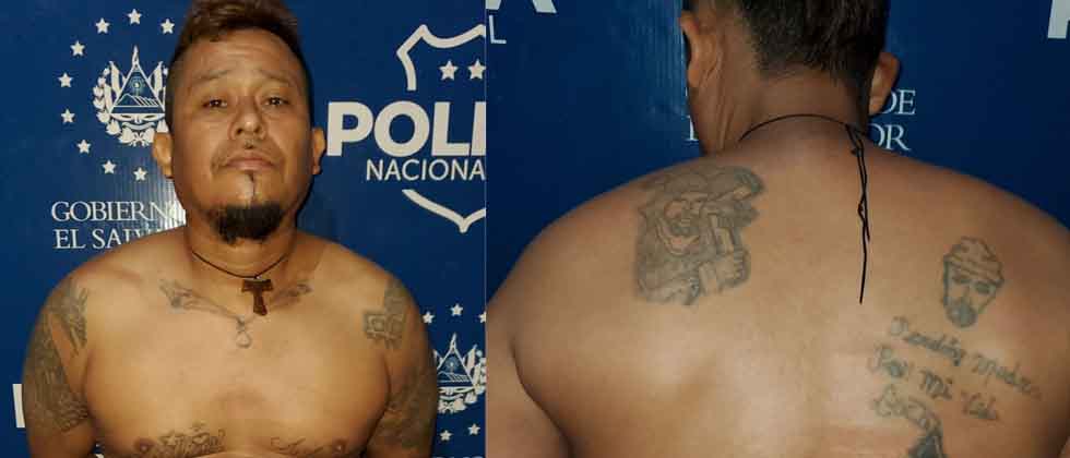 Ubican y capturan a peligroso MS en Morazán