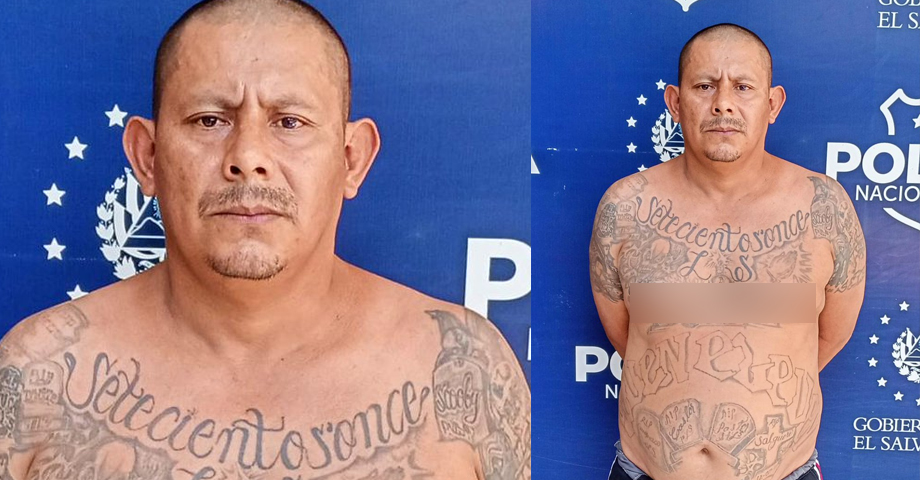Cae alias “Trueno”, pandillero de la MS que andaba huyendo de la justicia