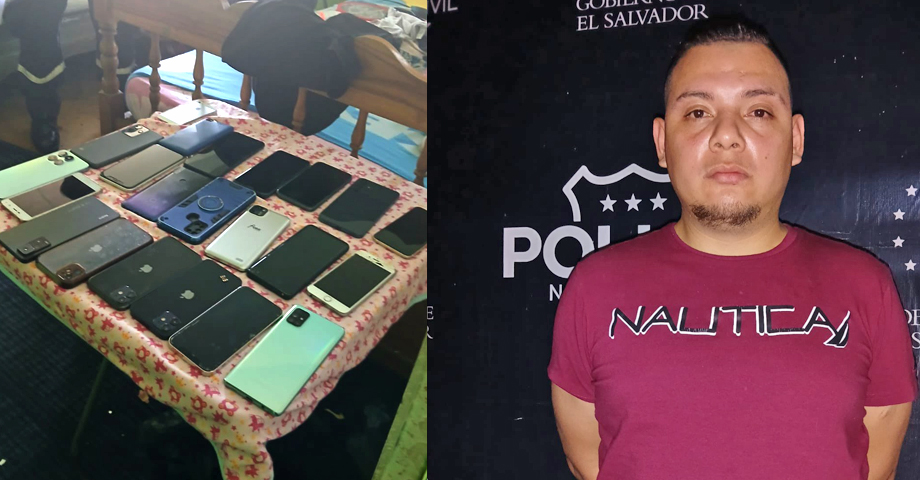 Trabajo policial permite la captura de ratero que tenía en su poder las de 20 celulares