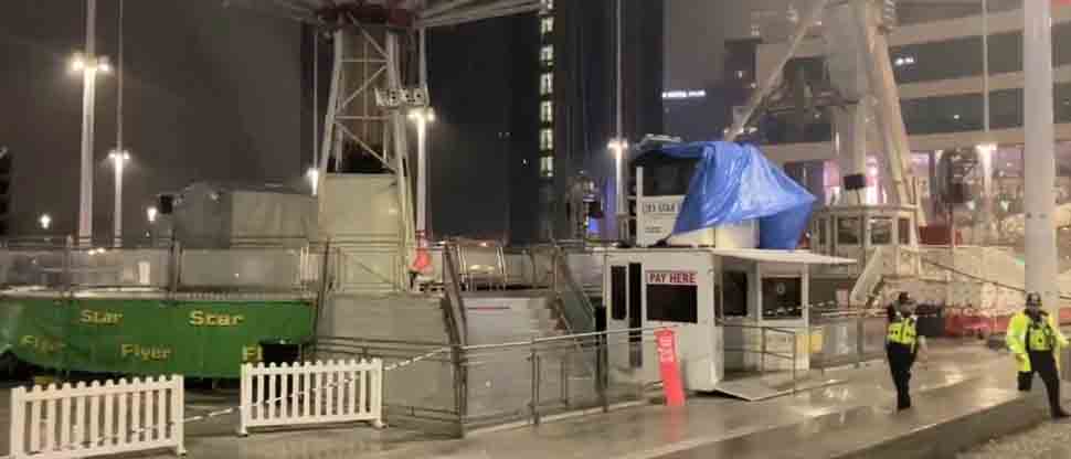 INGLATERRA: juego mecánico se desploma y deja 13 lesionados