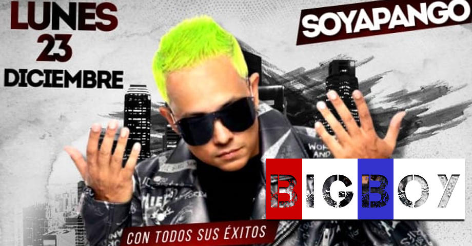 Big Boy vuelve al país con espectacular concierto en Soyapango