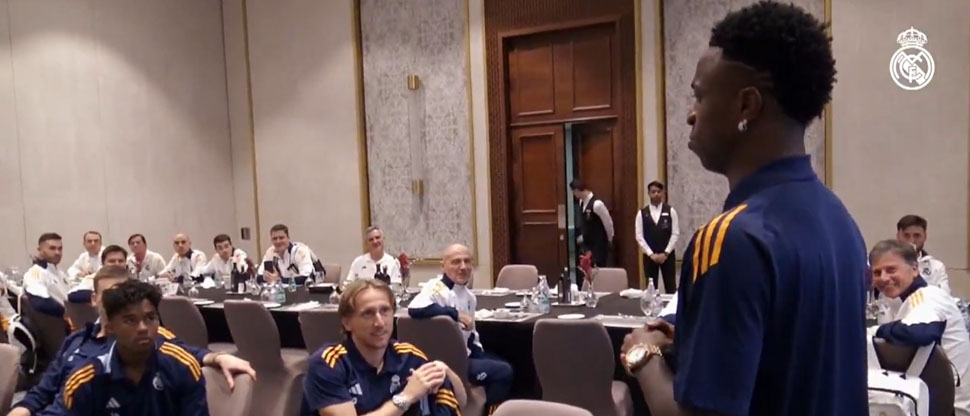 Tras obtener su premio como “The best” así fue recibido Vinícius Jr